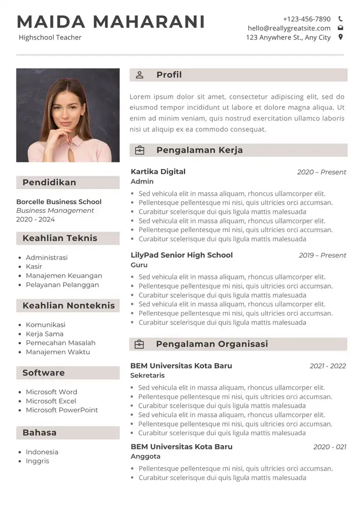 CV Kreatif