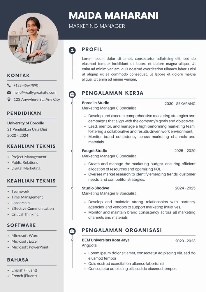 CV Kreatif