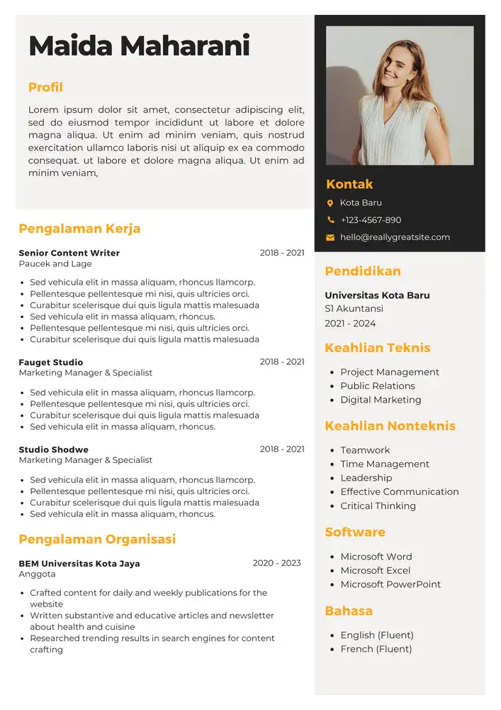 CV Kreatif