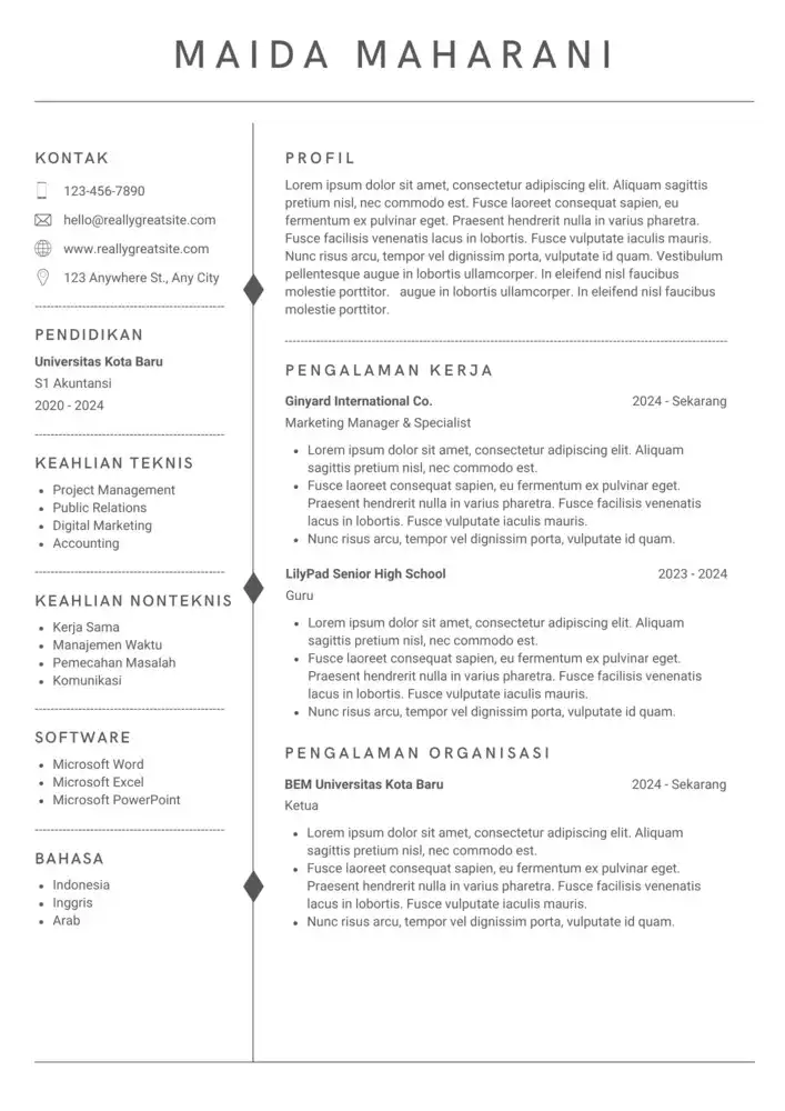 CV Kreatif